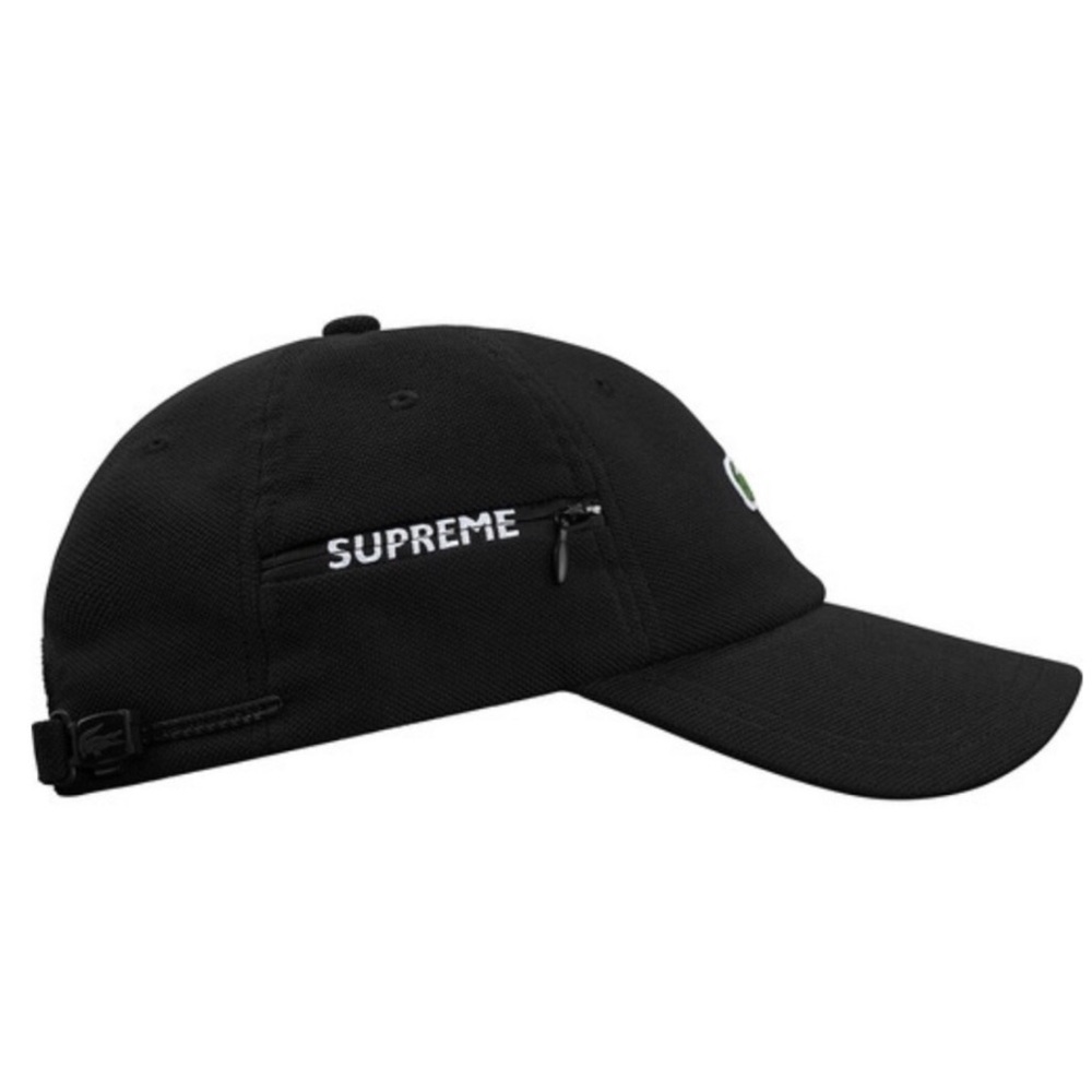 SUPREME x LACOSTE pique 6 - panel hat - Picture 6 of 9